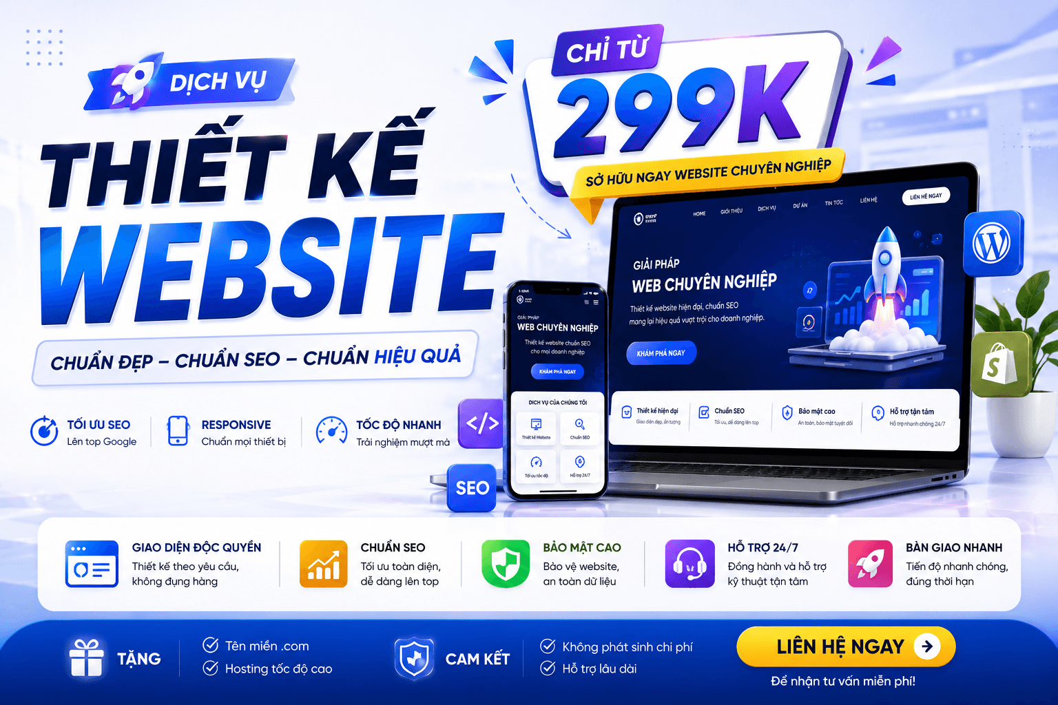 Thiết Kế & Phát Triển Website